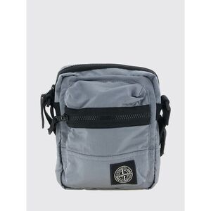 Stone Island Shoulder Bag Men Grey